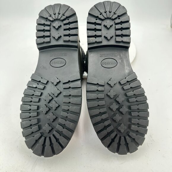 Vikings Trailblazers Men Sz 10M Gray Insulated Leather Oil Resistant Hiking Boot - Picture 8 of 11